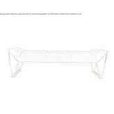 Quilted velvet bench Jieni
