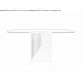 Square wooden table Savarsin