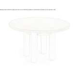 Round wooden dining table Zasmuky