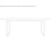 Rectangular wooden table Paulhac