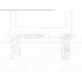 Rectangular table made of MDF Osmaneli