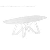 Rectangular wooden table Domat