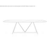 Oval table for the living room Ciutelec