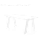 Rectangular wooden table Dongen