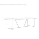 Rectangular wooden table Voltlage