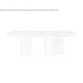 Oval barrel-shaped living room table Melon
