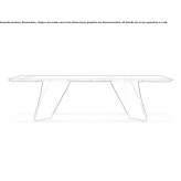 Rectangular marble table Nordrach