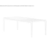 Rectangular table Brynmawr