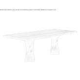 Wooden dining table Clapham