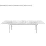 Table made of glass and metal Cooper