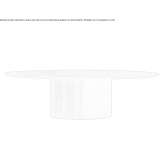 Round wooden dining table Chapa