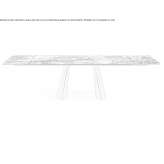 Extendable rectangular table Champlan