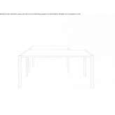 Folding table Caulonia