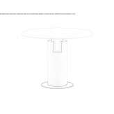 Round stone table Zarraton