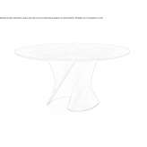 A round, reconstructed stone table Cuzaplac