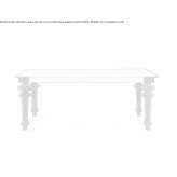 Rectangular wooden table Propata