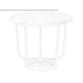 Round marble table Pinseque