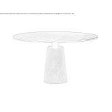 Round table made of natural stone Burlats