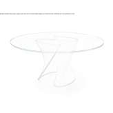 Round crystal table Cuzaplac