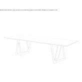 Rectangular table Balkany