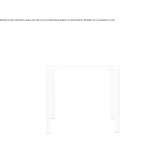 Square table, stackable Lipia