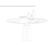 Round dining table Burlats