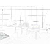 Extendable square table Turaw