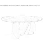 Marble table Kymi