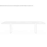 Rectangular wooden table Bucknell