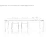 Rectangular marble table Radocza