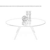 A round table for the living room in a modern style Talavera