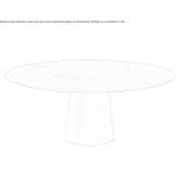 Round dining table with Lazy Susan Arikoey