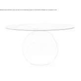Round table with metal base Zhadovka