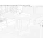 Round ash table with Lazy Susan Taquari