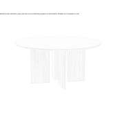 Round wooden dining table Eruh
