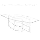 Octagonal glass dining table Acworth