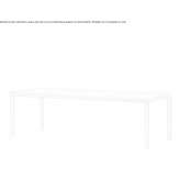 Rectangular wooden dining table Eruh