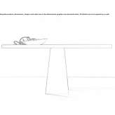 Square table Duingen