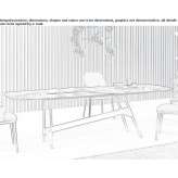 Rectangular table Obsza
