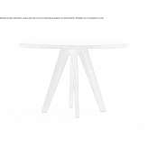 Round table made of solid wood Stolac