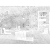 Glass dining table Doffing