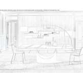 Glass table Lloqan