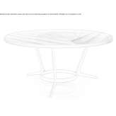 Round wooden table for the living room Mihoveni