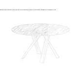 Round table for the living room Bayindir