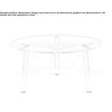 Round plexiglass table Biertan