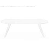 Oval dining table made of solid wood Oostburg