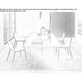 Glass table Lecinena
