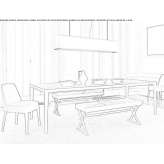 Rectangular wooden table Gorazde