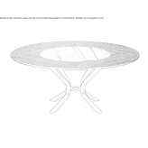 Round table with Lazy Susan Rianxo