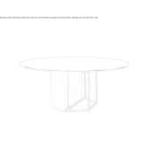 Round wooden dining table Perevoz
